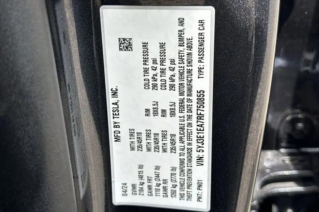 2024 Tesla Model 3 Long Range Dual Motor All-Wheel Drive