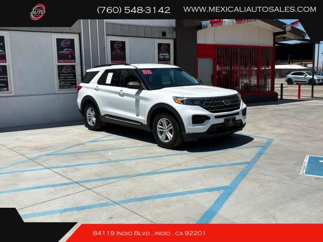 2022 Ford Explorer XLT for sale in Indio, CA