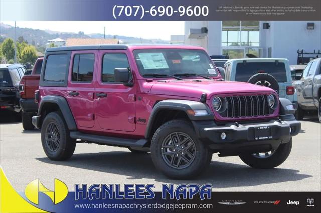 2026 Jeep Wrangler 4-Door Sport S 4x4 for sale in Napa, CA