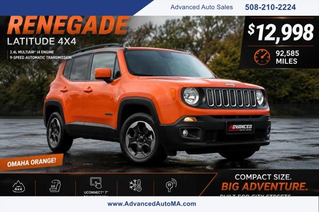 2018 Jeep Renegade Latitude 4x4 for sale in North Attleboro, MA