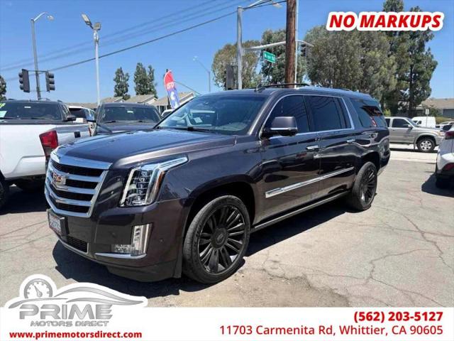 2017 Cadillac Escalade ESV Premium Luxury for sale in Whittier, CA
