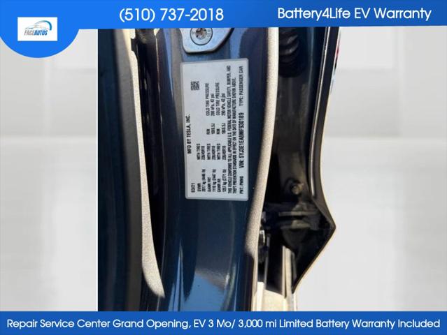 2021 Tesla Model 3 Standard Range Plus Rear-Wheel Drive