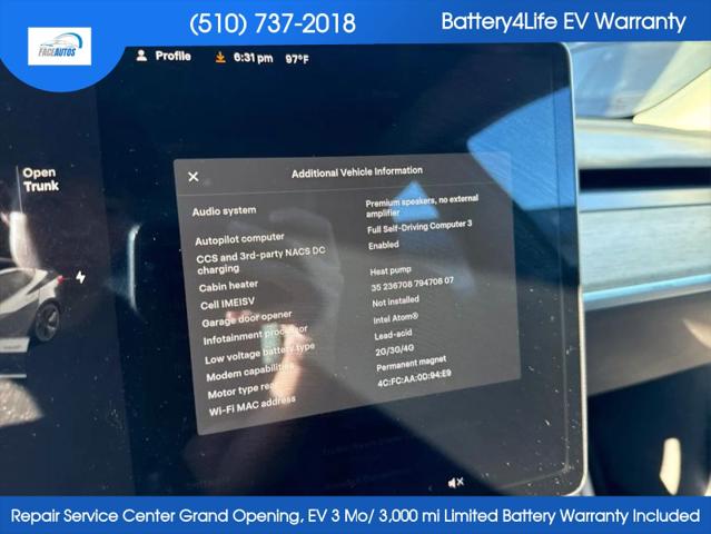 2021 Tesla Model 3 Standard Range Plus Rear-Wheel Drive