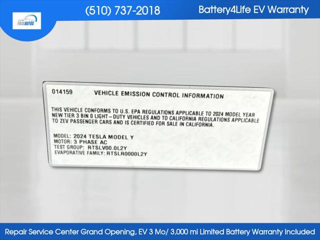 2024 Tesla Model Y Long Range Dual Motor All-Wheel Drive