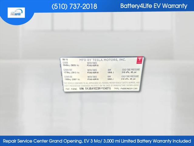 2015 Tesla Model S 85D