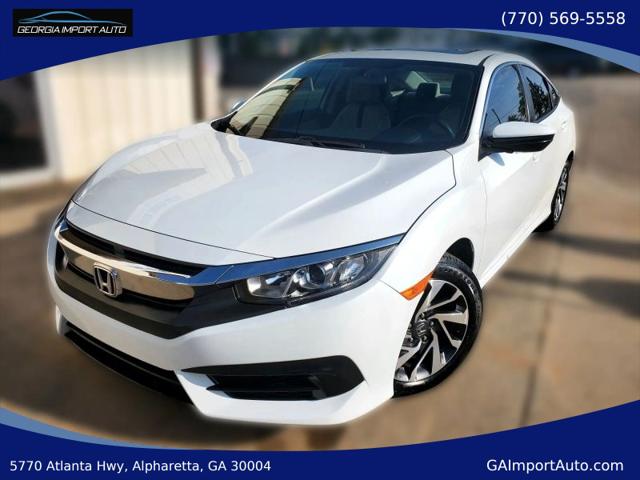2016 Honda Civic EX for sale in Alpharetta, GA