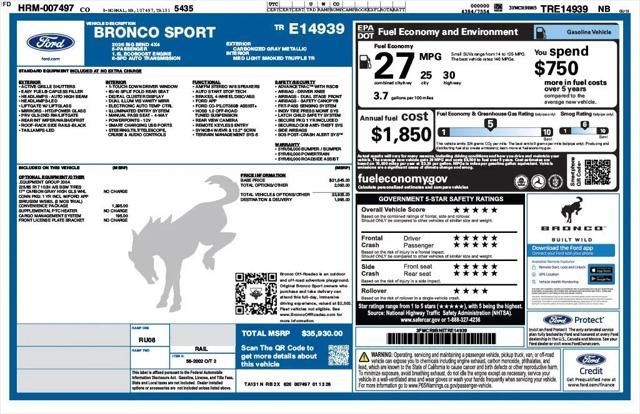 2026 Ford Bronco Sport Big Bend