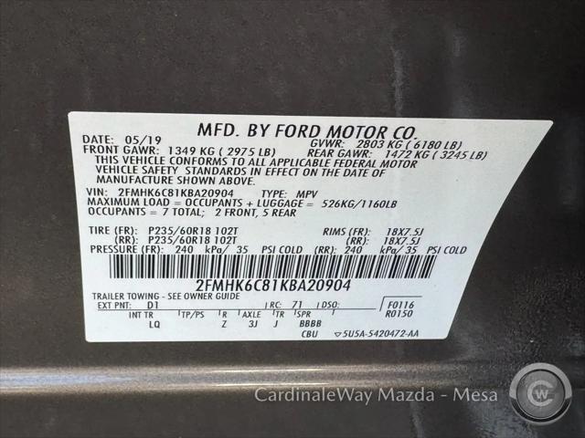 2019 Ford Flex SEL