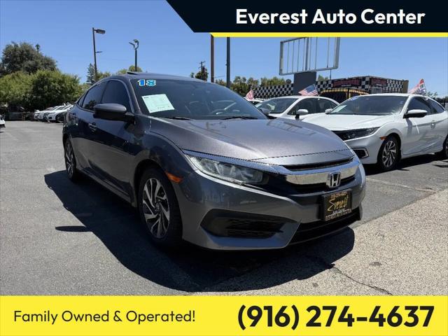 2018 Honda Civic EX for sale in Sacramento, CA