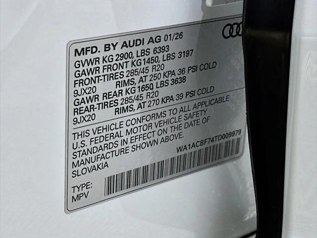 2026 Audi Q7 Premium 45 TFSI quattro tiptronic