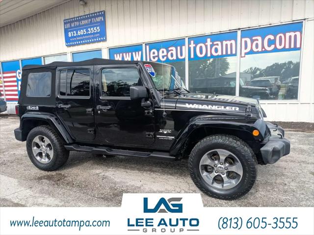 2018 Jeep Wrangler JK Unlimited Sahara 4x4 for sale in Tampa, FL