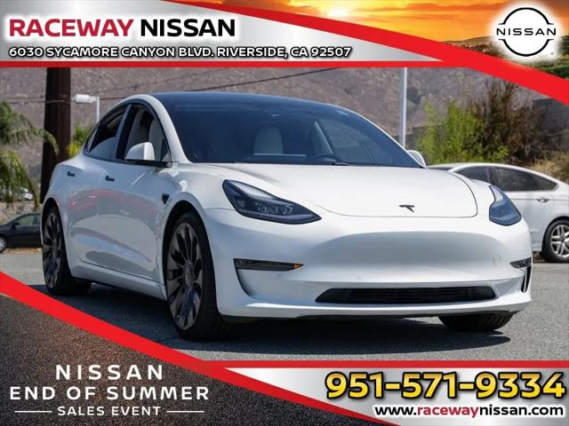2021 Tesla Model 3 Performance Dual Motor All-Wheel Drive for sale in Riverside, CA