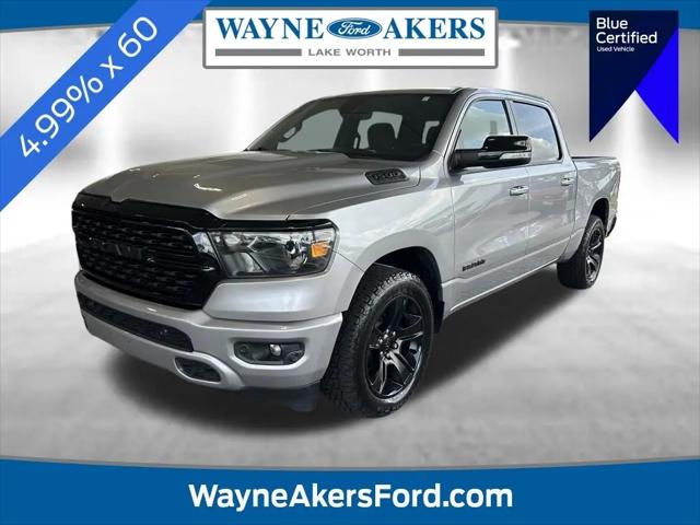 2022 Ram 1500 Big Horn Crew Cab 4x2 5'7" Box for sale in Lake Worth, FL