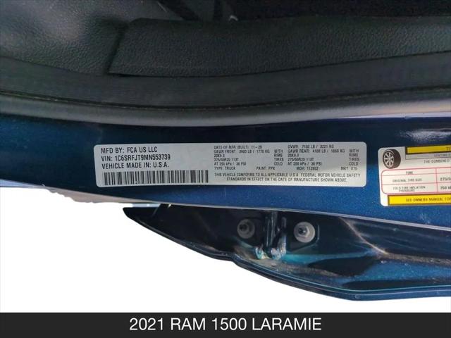 2021 Ram 1500 Laramie Crew Cab 4x4 57 Box