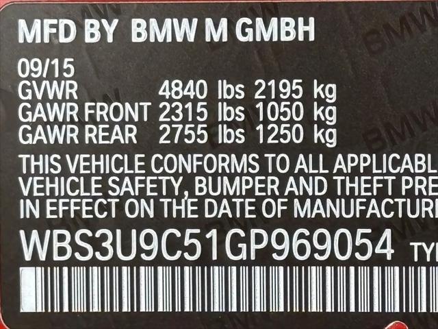 2016 BMW M4 Standard