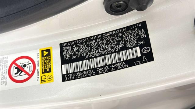 2015 Lexus CT 200h Hybrid