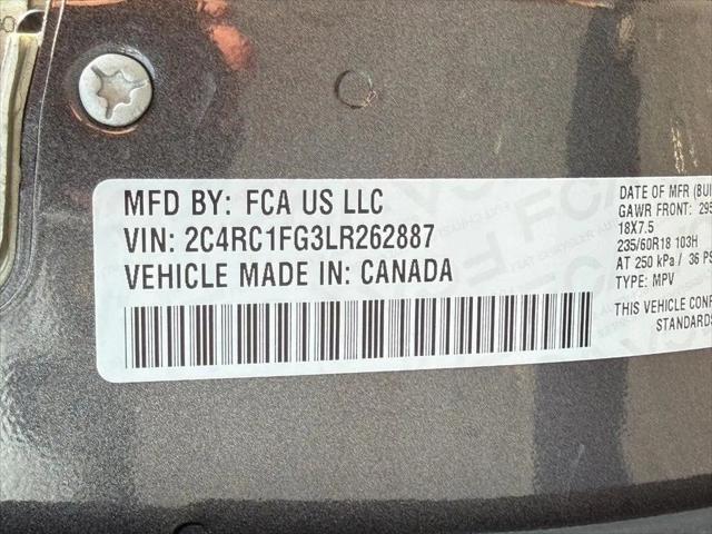 2020 Chrysler Pacifica Touring