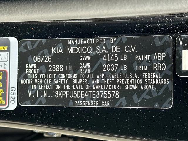 2026 Kia K4 GT-Line