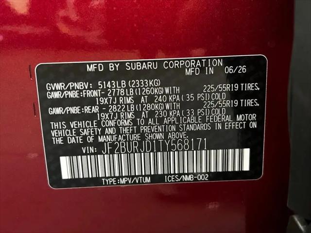 2026 Subaru Outback Touring XT