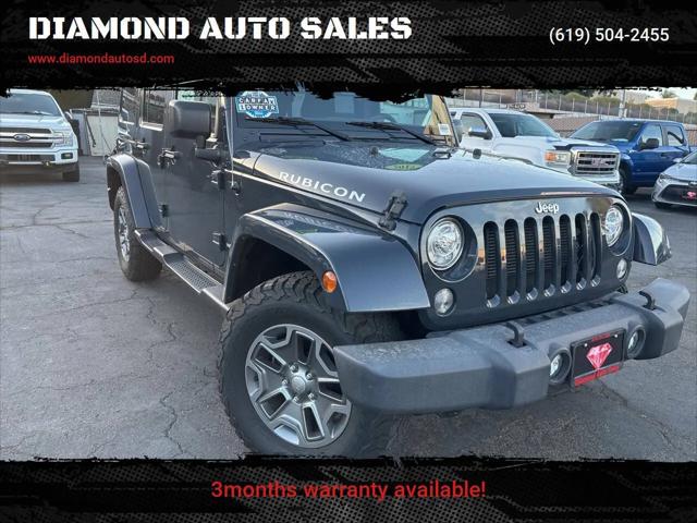 2017 Jeep Wrangler Unlimited Rubicon for sale in El Cajon, CA