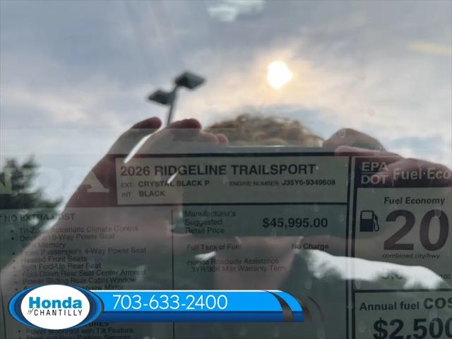 2026 Honda Ridgeline TrailSport