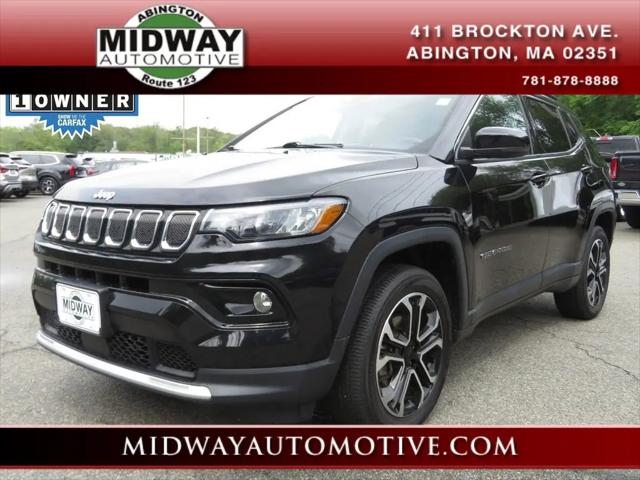 2022 Jeep Compass Limited 4x4 for sale in Abington, MA