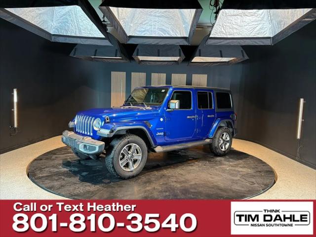 2020 Jeep Wrangler Sahara 4x4 for sale in South Jordan, UT