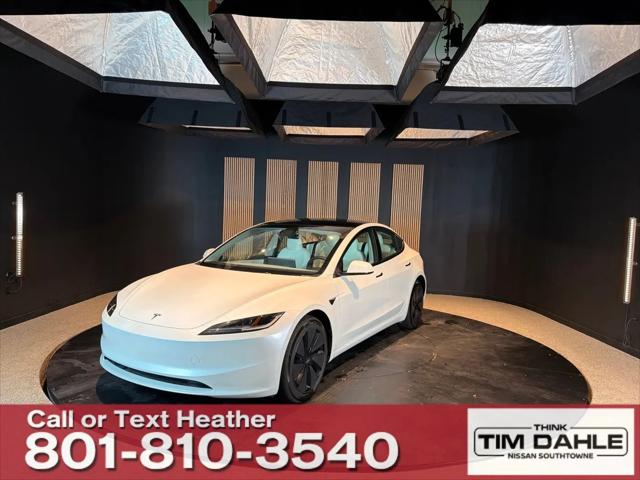 2025 Tesla Model 3 Long Range Rear-Wheel Drive for sale in South Jordan, UT