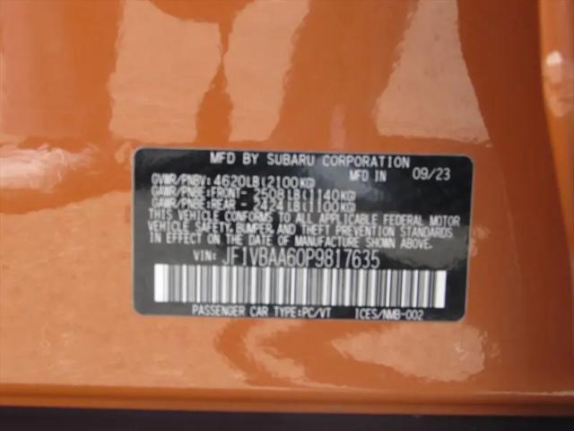 2023 Subaru WRX Standard