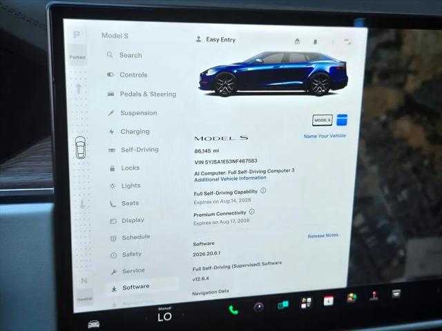 2022 Tesla Model S Dual Motor All-Wheel Drive