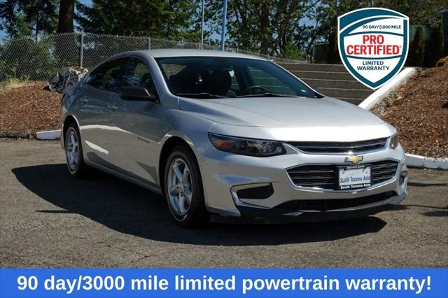 2017 Chevrolet Malibu LS for sale in Tacoma, WA