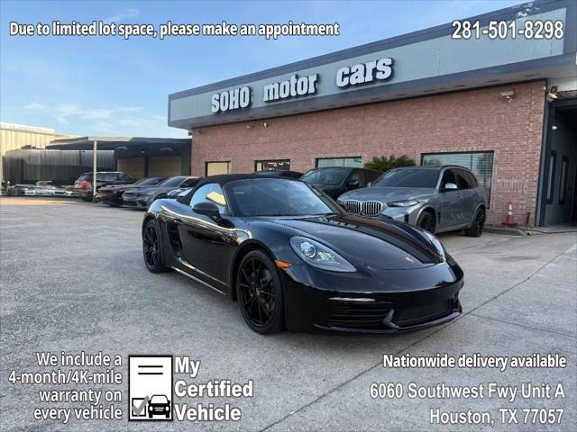 2018 Porsche 718 Boxster 718 Boxster for sale in Houston, TX