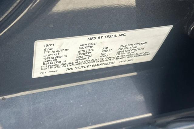 2021 Tesla Model Y Long Range Dual Motor All-Wheel Drive