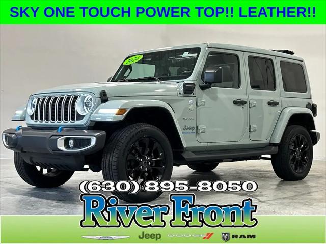2024 Jeep Wrangler 4xe Sahara 4xe for sale in North Aurora, IL