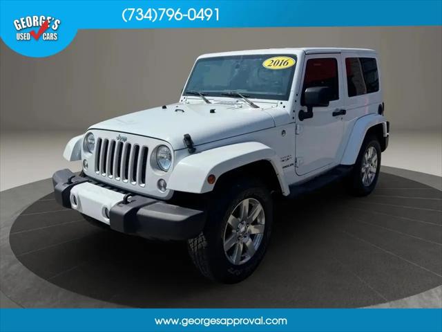 2016 Jeep Wrangler Sahara for sale in Brownstown, MI