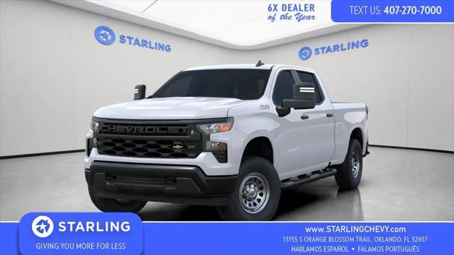 2026 Chevrolet Silverado 1500 4WD Crew Cab Standard Bed WT for sale in Orlando, FL