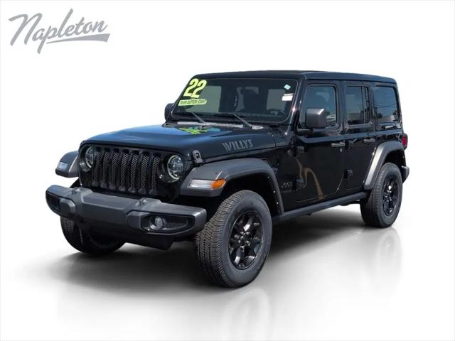 2022 Jeep Wrangler Unlimited Willys 4x4 for sale in Oak Lawn, IL