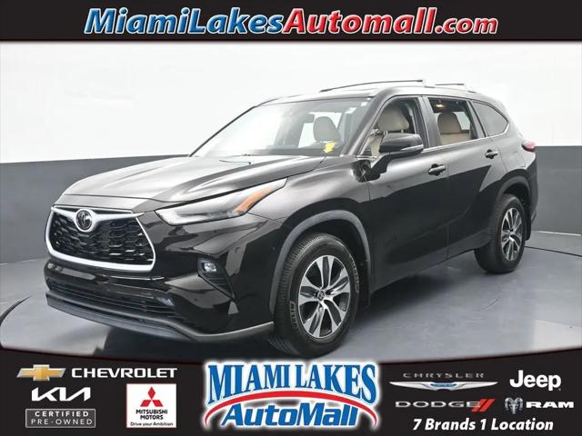 2022 Toyota Highlander XLE for sale in Miami Lakes, FL