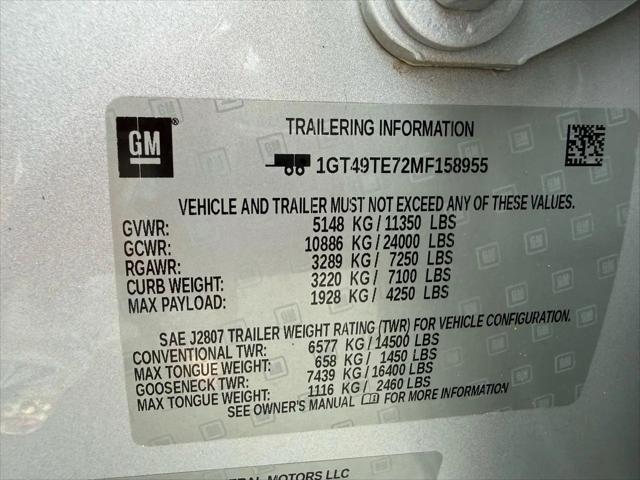 2021 GMC Sierra 3500HD 4WD Crew Cab Standard Bed SLE