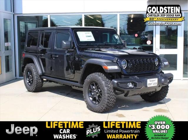 2026 Jeep Wrangler 4-Door Willys 4x4 for sale in Latham, NY