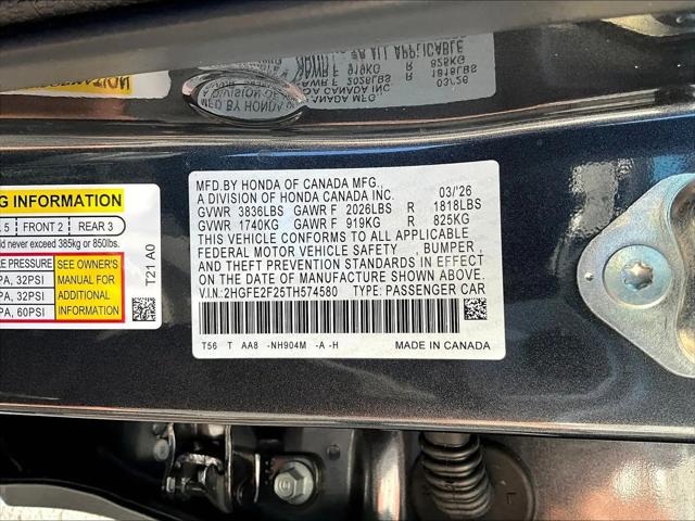 2026 Honda Civic LX
