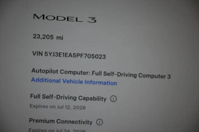 2023 Tesla Model 3 Rear-Wheel Drive