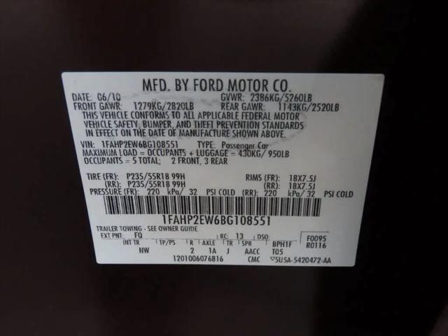 2011 Ford Taurus SEL