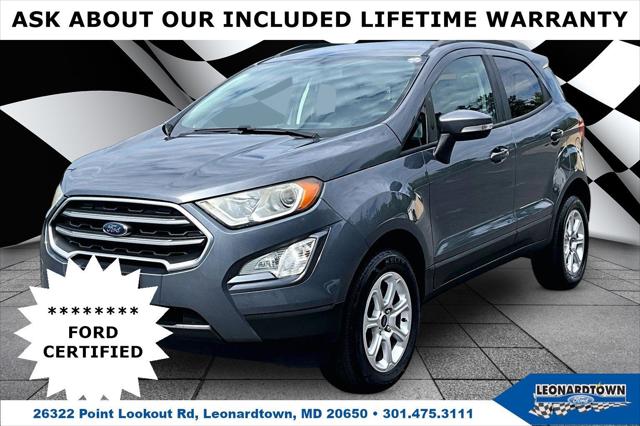 2019 Ford EcoSport SE for sale in Prince Frederick, MD