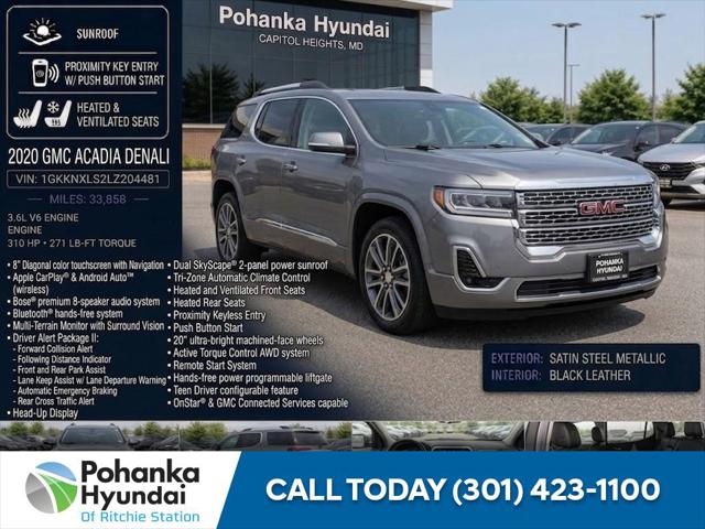 2020 GMC Acadia AWD Denali for sale in Capitol Heights, MD