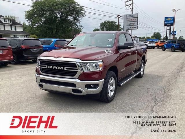 2021 RAM 1500 Big Horn Quad Cab 4x4 64 Box 2021 RAM 1500 Big Horn Quad Cab 4x4 64 Box