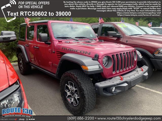 2021 Jeep Wrangler Unlimited Rubicon 4x4 2021 Jeep Wrangler Unlimited Rubicon 4x4