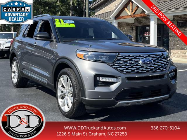 2021 Ford Explorer Platinum for sale in Graham, NC