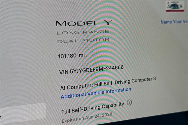 2021 Tesla Model Y Long Range Dual Motor All-Wheel Drive