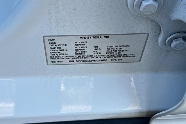 2021 Tesla Model Y Long Range Dual Motor All-Wheel Drive